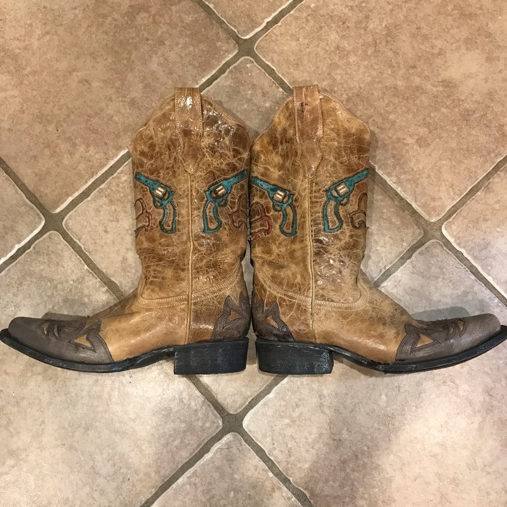 Corral Genuine Leather Boots Size 8.5